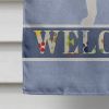 Siberian Husky Welcome House Flag