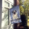 Pug - Cream - Welcome House Flag