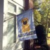 Pug - Brown - Welcome House Flag