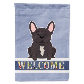 French Bulldog - Brindle - Welcome House Flag