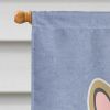 French Bulldog - Cream - Welcome House Flag