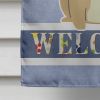 French Bulldog - Cream - Welcome House Flag