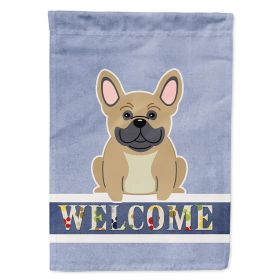 French Bulldog - Cream - Welcome House Flag