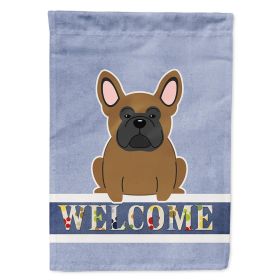 French Bulldog - Brown - Welcome House Flag