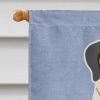 Mastiff - White - Welcome House Flag