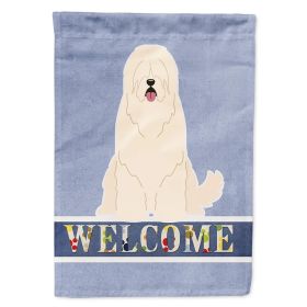 South Russian Sheepdog Welcome House Flag