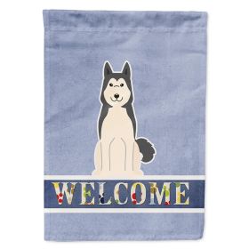 West Siberian Laika Spitz Welcome House Flag