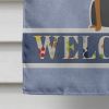Manchester Terrier Welcome House Flag