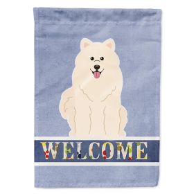 Samoyed 1 Welcome House Flag