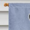 Schnauzer - Standard - Black - Welcome House Flag