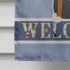 Greater Swiss Mountain Dog Welcome House Flag