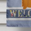 Airedale Terrier 1 Welcome House Flag