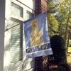 Labrador Retriever - Yellow - Welcome House Flag