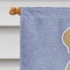 Labrador Retriever - Yellow - Welcome House Flag
