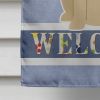 Labrador Retriever - Yellow - Welcome House Flag