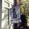 Labrador Retriever - Black 2 - Welcome House Flag