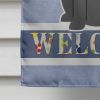 Labrador Retriever - Black 2 - Welcome House Flag