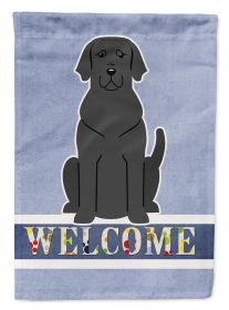 Labrador Retriever - Black 2 - Welcome House Flag