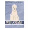 Soft Coated Wheaten Terrier Welcome House Flag