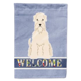 Soft Coated Wheaten Terrier Welcome House Flag