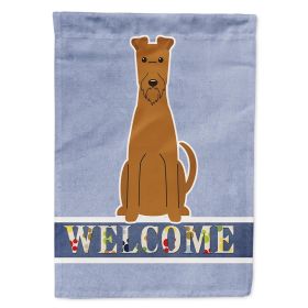 Irish Terrier Welcome House Flag
