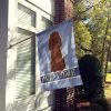 Irish Water Spaniel 1 Welcome House Flag