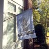 Poodle - Silver 1 - Welcome House Flag