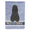 Bouvier des Flandres Welcome House Flag