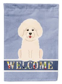 Bichon Frise 2 Welcome Garden Flag