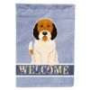 Petit Basset Griffon Vendeen 1 Welcome House Flag