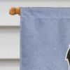 Briard - Black - Welcome House Flag