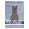 Briard - Black - Welcome House Flag