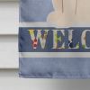 Great Pyrenees Welcome House Flag