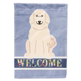 Great Pyrenees Welcome House Flag