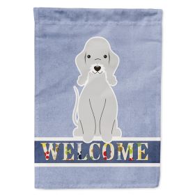 Bedlington Terrier - Blue - Welcome House Flag