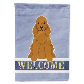 Cocker Spaniel - Red - Welcome House Flag