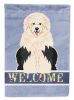 Old English Sheepdog Welcome House Flag