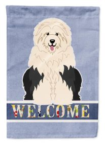 Old English Sheepdog Welcome House Flag