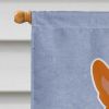 Corgi 2 Welcome House Flag