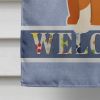 Corgi 2 Welcome House Flag