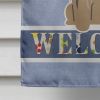 Pekingese - Tan - Welcome House Flag