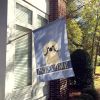 Pekingese - Cream - Welcome House Flag
