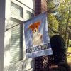 Jack Russell Terrier 3 Welcome House Flag