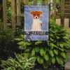 Jack Russell Terrier 2 Welcome Garden Flag