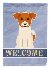 Jack Russell Terrier 2 Welcome Garden Flag
