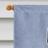 English Toy Terrier Welcome House Flag
