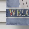 Boxer - White Cooper - Welcome House Flag