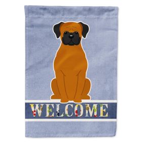 Boxer - Fawn - Welcome House Flag