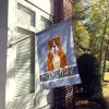 Bulldog - Red and White - Welcome House Flag