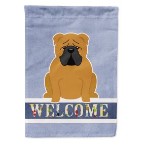 Bulldog - Red - Welcome House Flag